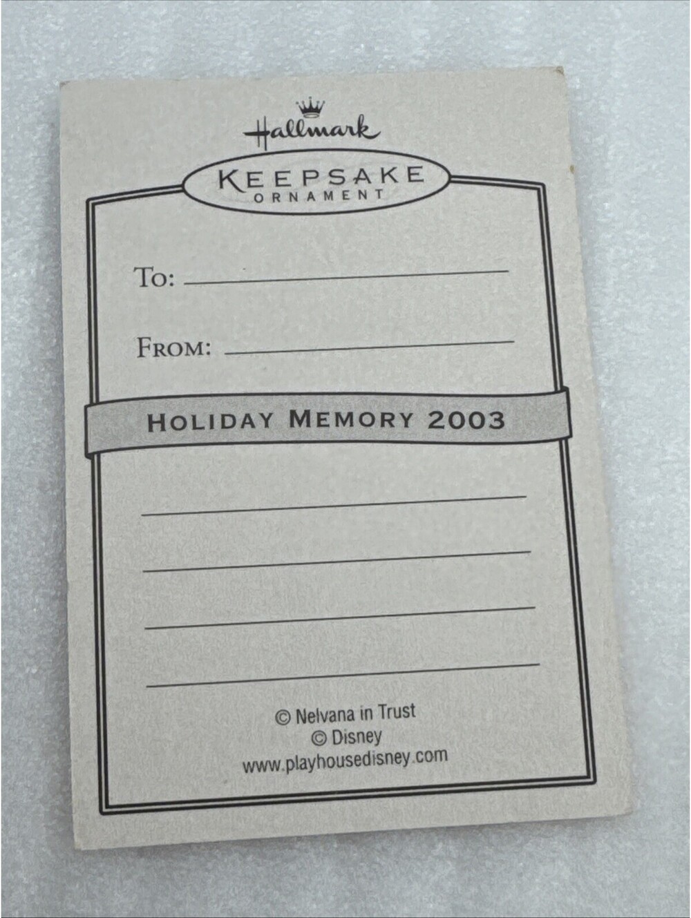 2003 Hallmark Keepsake Mr. Snowie Rolie Disney's Rolie Polie Olie Ornament New - Picture 8 of 13